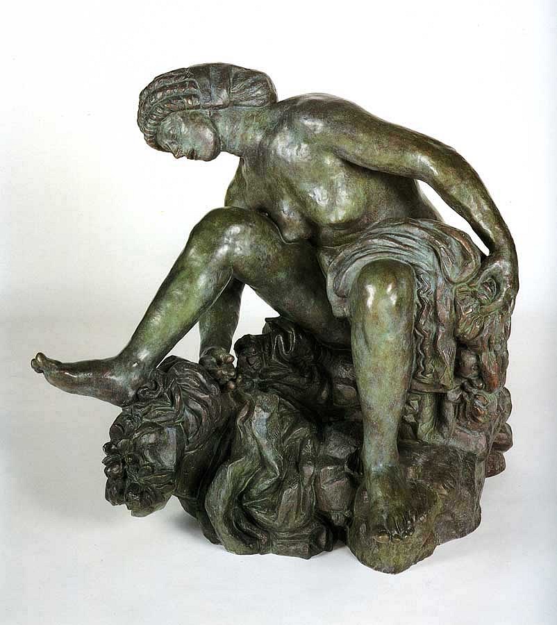 Antoine Bourdelle ,   Large Crouching Bather (Grande baigneuse accroupie)  ,  1906-1907  
  Bronze ,  40 x 30 1/4 x 45 4/4 in. (101.6 x 76.8 x 116.8 cm)  
  Seated nude, green patina  
  BOU-001-SC  
   Appraisal Value : $0.00 
 Location : $0.00 
 User3 : $0.00