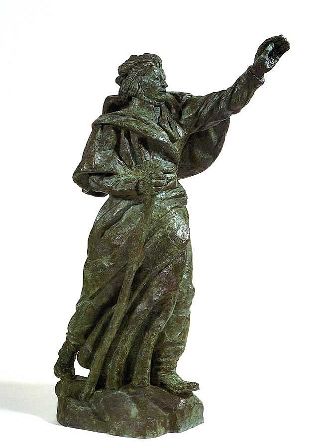 Antoine Bourdelle ,   Adam Mickiewicz (Le Poete)  ,  1924  
  Bronze ,  102 1/2 x 42 1/4 x 65 1/2 in. (260.4 x 107.3 x 166.4 cm)  
  Male figure standing with left arm raised  
  BOU-002-SC  
   Appraisal Value : $0.00 
 Location : $0.00 
 User3 : $0.00